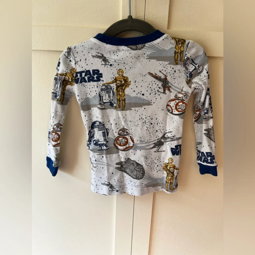 Pottery Barn Kids‎ x Star Wars Pajamas Top Long Sleeve Shirt Toddler Size 2T